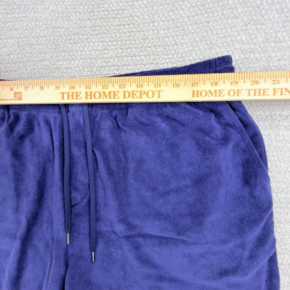 NWT Polo Ralph Lauren Terry Cloth Lounge Shorts XXL Navy Cotton Drawstring